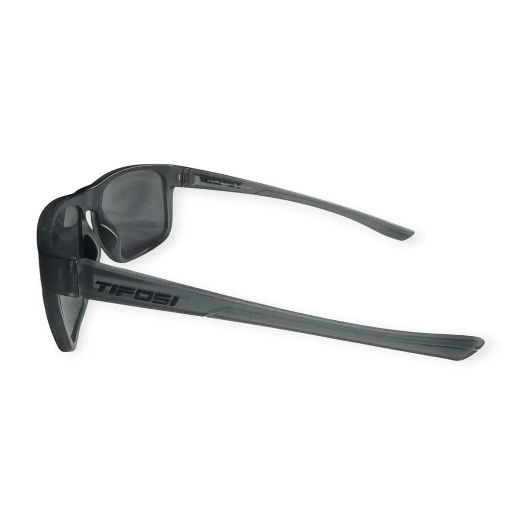 Tifosi Optics Swick Polarized Sunglasses Satin Vapor Frame Smoke Tint